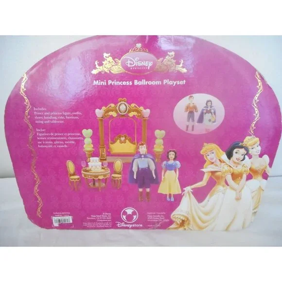 Disney Snow White Mini Princess Ballroom Playset - NIB - Picture 6 of 7
